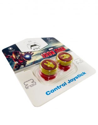 Накладки на стики для джойстика Playstation 4 / 5 Iron Man PS4/PS5 (Высокие)