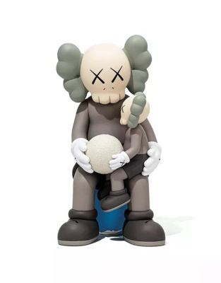 Вінілова фігурка KAWS Holiday Thailand (Brown) 28см