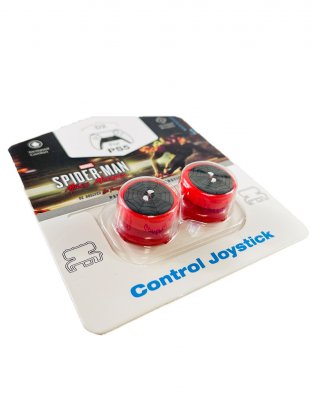 Накладки на стики для джойстика Playstation 4 / 5 Spider Man MM PS4/PS5 (Высокие)