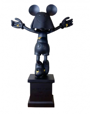 Фигурка Призрак Микки Маус (Черный) - 47см