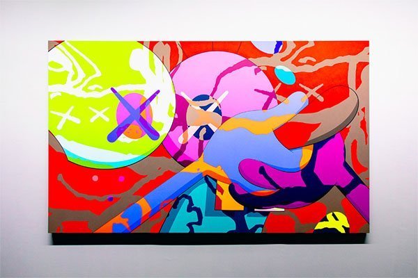 Kaws картина по номерам