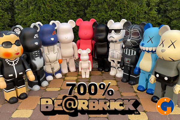 Фігурки Bearbrick 700% (53 см): Стильний вибір для колекціонерів