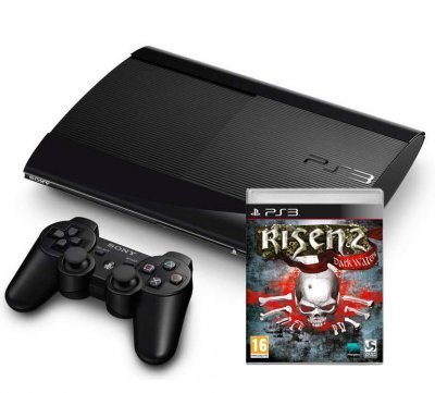 PlayStation 3 320 GB + игра Risen 2: Dark Waters