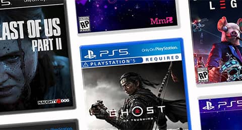 Обмен, прокат и скупка игр PS5