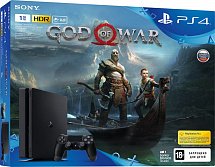 Sony PlayStation 4 1TB Slim (CUH-2108B) + игра God of War