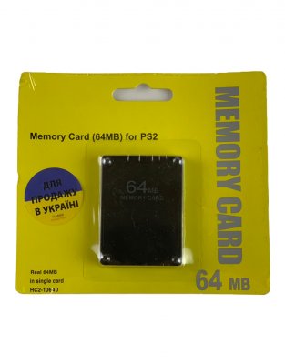 PS2 Карта Памяти 64 MB