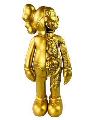 Фигурка KAWS Dissected Companion (золотой) – 37 см Фигурка KAWS Dissected Companion (золотой) – 37 см