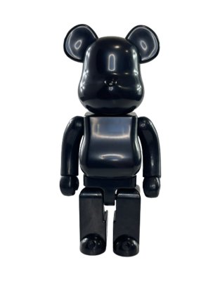 Bearbrick Черный Глянцевый 400% (28см)