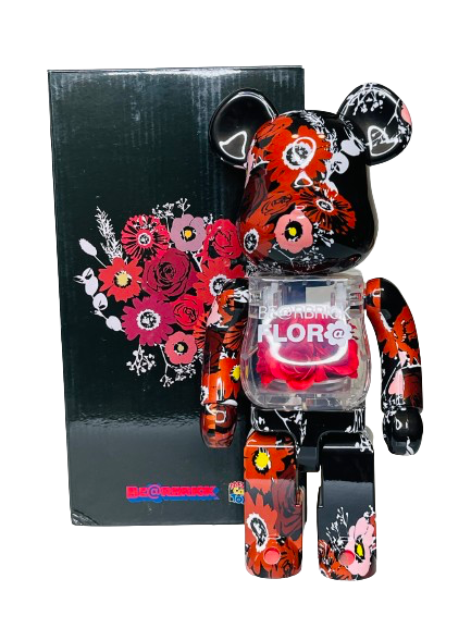 Bearbrick Flora Flower (Фігурка Флора Квітка) 400% (28см)