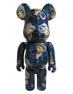 Bearbrick Van Gogh Museum Self Portrait 400% (28см)