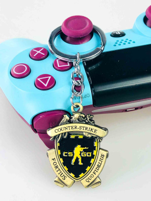 Брелок Counter-Strike: Global Offensive (CS:GO) металевий