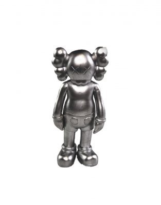 Kaws Companion Open Edition Silver Фигурка (серебряный) - 20 см