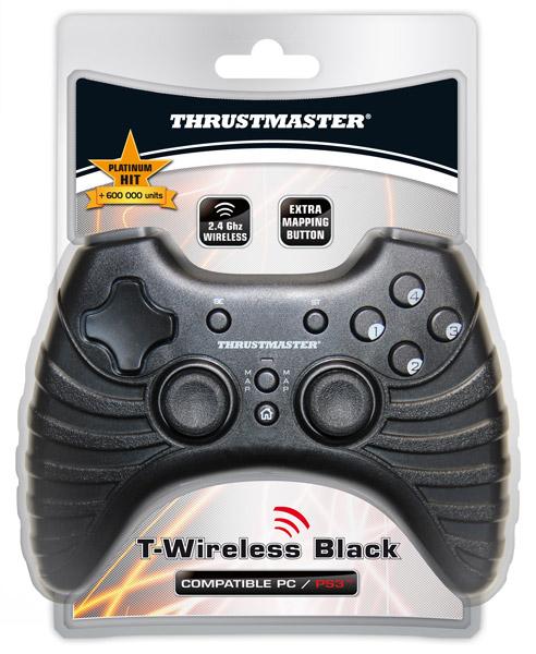 PS 3 Джойстик беспроводной Thrustmaster Wireless Blackдля PS 3/PC  (THR-4060058)