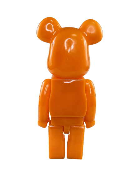 Bearbrick Однотонный (Оранжевый) 400% (28 см)
