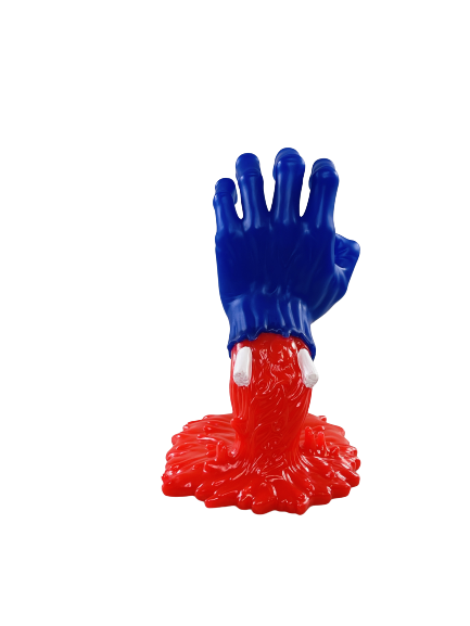 Фигурка Kaws Рука (Синяя/Красная) - 23 см