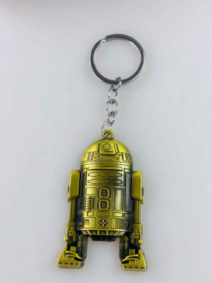 Ігровий брелок Star Wars R2-D2 металевий золотий