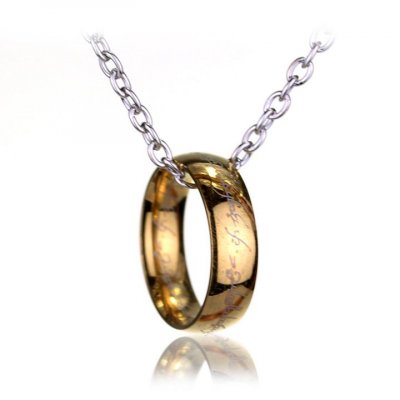 Подвеска Кольцо Всевластия Властелин Колец с цепочкой