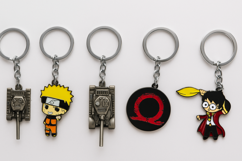 Ігрові та силіконові брелоки — стильні аксесуари для геймерів