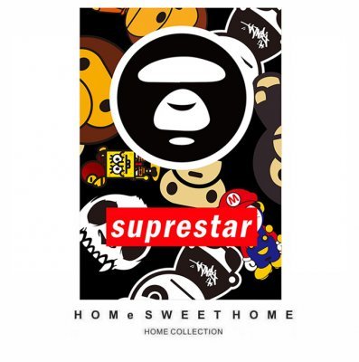 Ковер Kaws Bape Superstar 80*120 см
