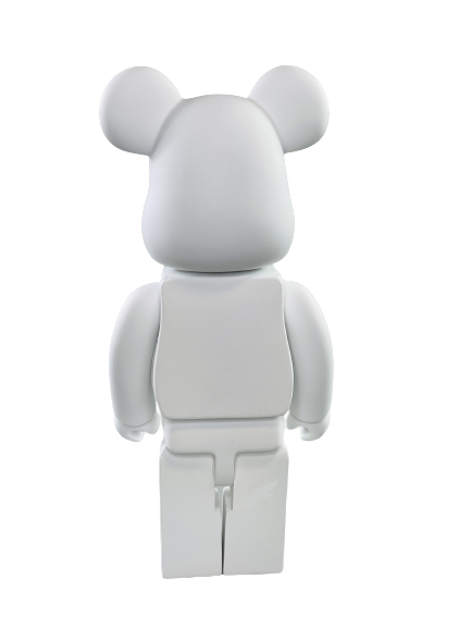 Bearbrick Art OverTurn Dark Blue Crystal (Синий Кристалл) 400% (28см)