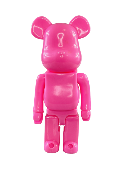 Bearbrick Однотонный (Розовый) 400% (28 см)