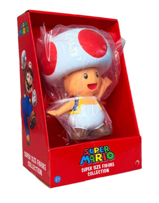Фігурка Super Mario — Toad (Super Size Figure Collection) 19 см