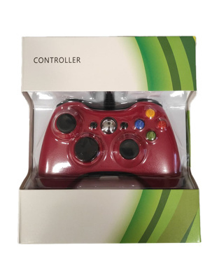 Дротовий геймпад Xbox 360 / Windows Джойстик (Червоний)