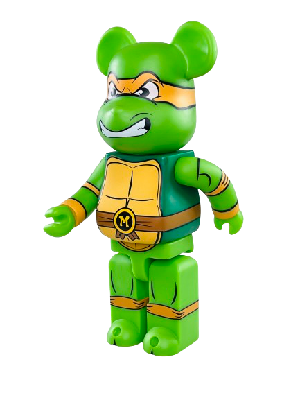 Bearbrick Michaelangelo (TMNT) 400% (28 см)