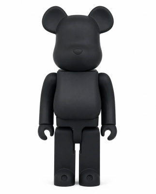 Bearbrick Black (Чорний Матовий) 1000% (70 см)