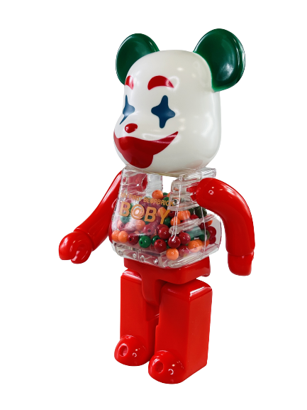 Bearbrick Джокер Мульти-колор 400% (28 см)