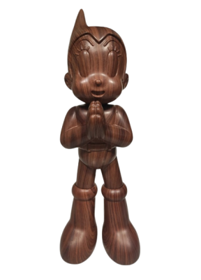 Kaws Astro Boy Дерев'яна фігурка коричнева (30см)  Kaws Astro Boy Дерев'яна фігурка коричнева (30см)