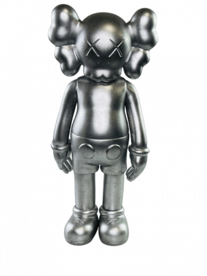 Kaws Five Years Later Companion Виниловая Фигурка (Серебряный) - 38 см