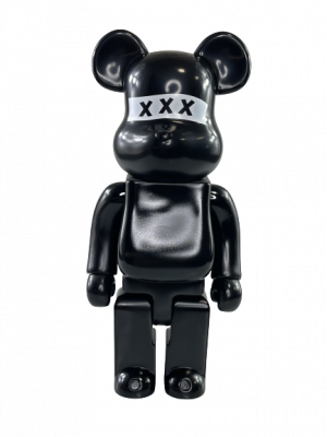 Bearbrick God Selection XXX black 400% (28 см)