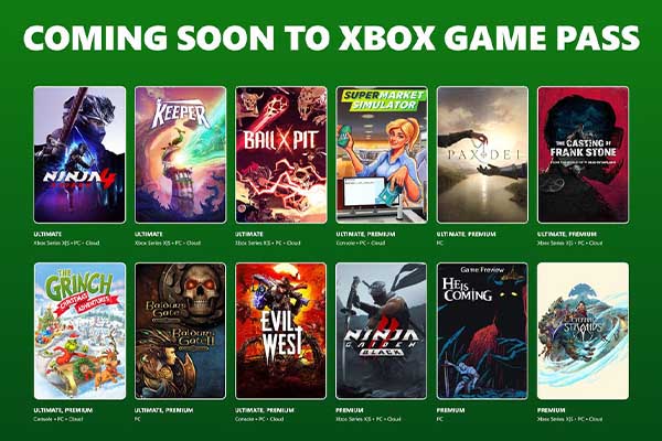 Ігри в Xbox Game Pass — жовтень 2025