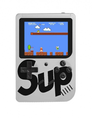Портативная Приставка SUP 400 Игр Dendy SEGA 8bit Белый