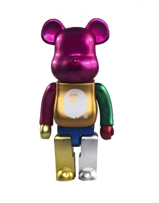 Bearbrick Multi Color Foil Xxv 400% (28 См)