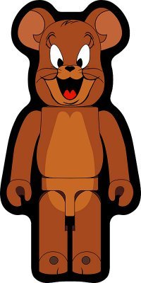 Ковер Bearbrick Джери (Том и Джери)