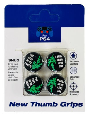 Накладки на стики для джойстика Playstation 4 / 5 Last of Us Зеленый PS4/PS5