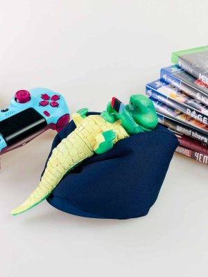 Фігурка Крокодила з приставкою на подушці (10см)