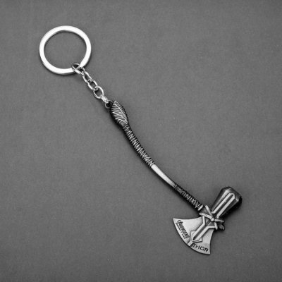 Брелок Громсекира Тора Серебро