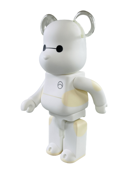 Bearbrick Точка Белый 400% (28 см)