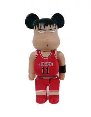 Bearbrick баскетбольный Shohoku Rukawa Kaede 11 400% (28 см)