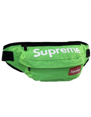 Сумка-бананка Supreme (Зеленая)