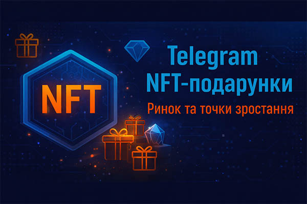 Ринок Telegram NFT-подарунків: точки зростання 