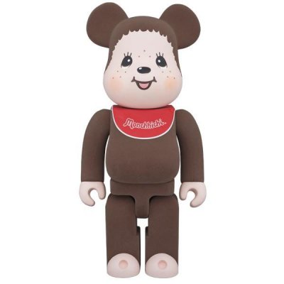 Bearbrick Monchhichi Мончхичи Коричневый 400% (28см)