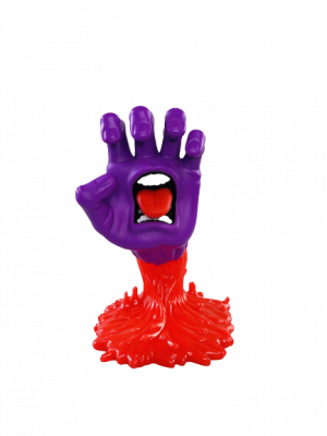 Фигурка Kaws Рука (Сиреневая/Красная) - 23 см