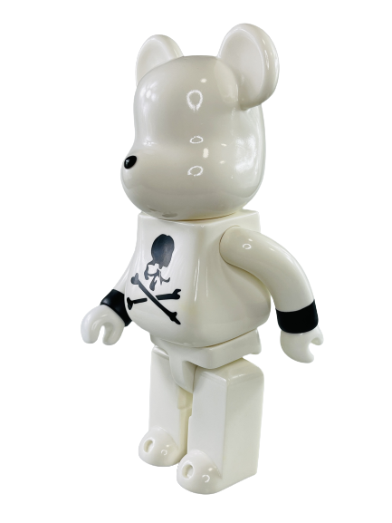 Bearbrick x Mastermind Japan White 400% (28 cм)