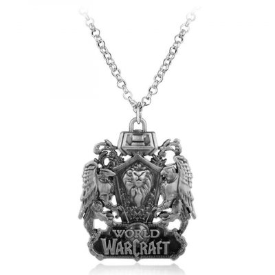 Подвеска World Of Warcraft Щит Серебро