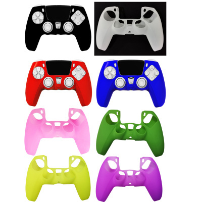 PS5 Чохол Силіконовий  Playstation5 DualSense Гладка поверхня Кольори 