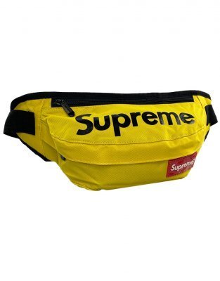 Сумка-бананка Supreme (Желтая)